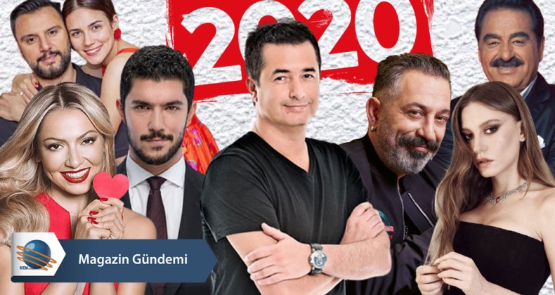 Magazin ve sanat camiasında 2020 Yılı böyle geçti!