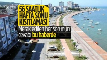 Hafta sonu uygulanacak yasakla ilgili tüm detaylar