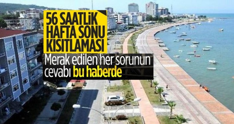 Hafta sonu uygulanacak yasakla ilgili tüm detaylar