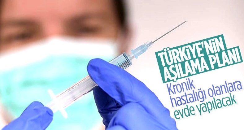 Türkiye’nin koronavirüs aşılamasında planı belli oldu