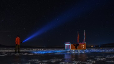 Çıldır Gölü’nde yıldızların şöleni