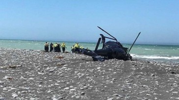 Helikopter düştü: 2 ölü, 3 yaralı