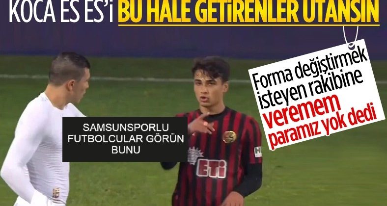 Eskişehirsporlu futbolcu parasızlıktan formasını veremedi