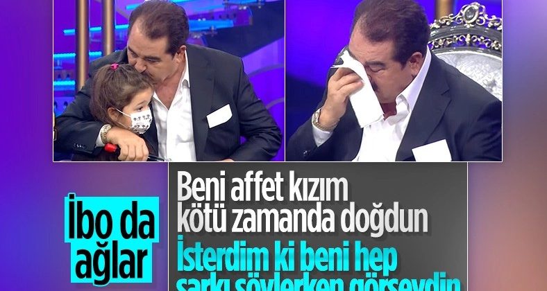 İbrahim Tatlıses canlı yayında ağladı