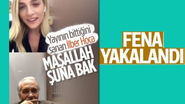 Canlı yayının bittiğini sanan İlber Hoca’dan Cansu Özgen’e: Maşallah şuna bak