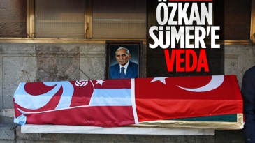 Özkan Sümer son yolculuğuna uğurlandı