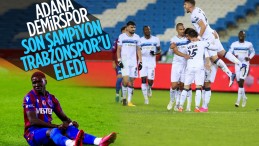Trabzonspor Türkiye Kupası’na veda etti