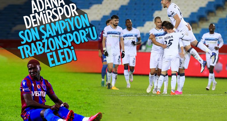 Trabzonspor Türkiye Kupası’na veda etti