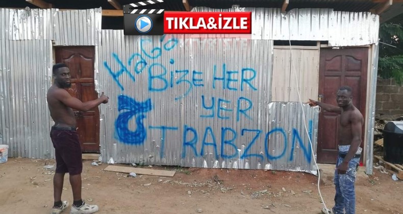 Trabzonspor taraftarına Ghanalı Appiah’ın Selamı var