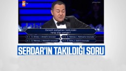 Kim Milyoner Olmak İster’de Serdar Ortaç’ın bilemediği tarih sorusu