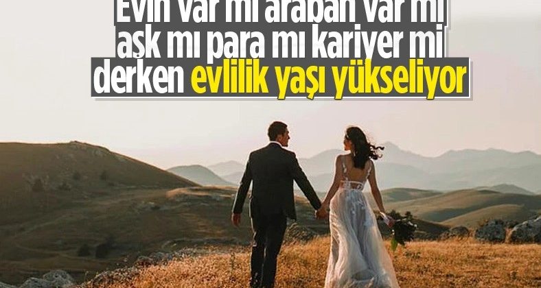 Türkiye’nin evlenme yaşı belli oldu