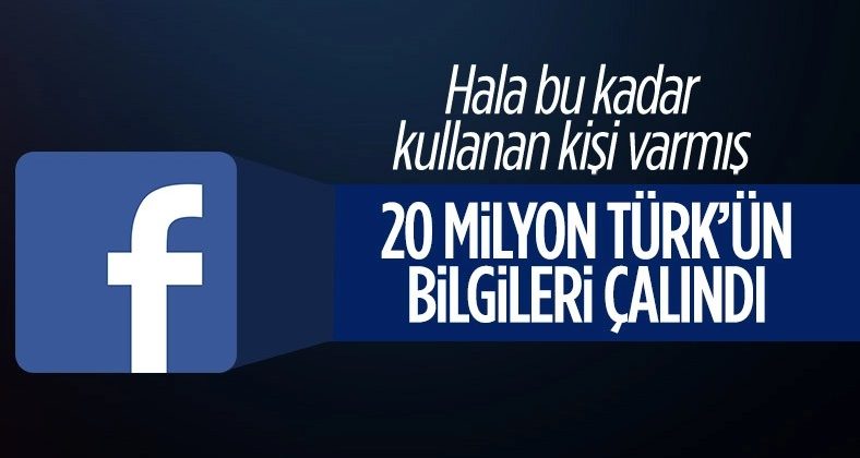 Facebook’ta 20 milyon Türk vatandaşının verileri çalındı