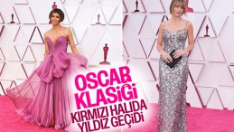 2021 Oscar Ödülleri’nde kırmızı halıda şıklık yarışı