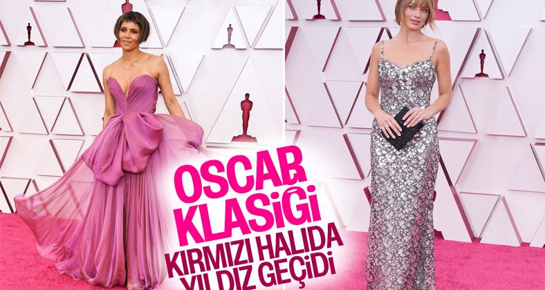 2021 Oscar Ödülleri’nde kırmızı halıda şıklık yarışı