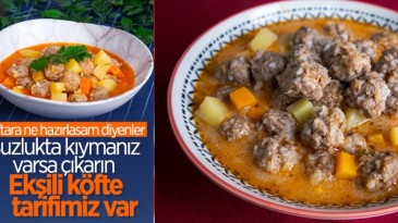 7’den 70’e herkesin sevdiği tat: Ekşili köfte