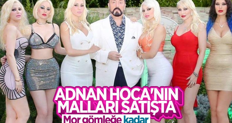 Adnan Oktar’ın malları satışa çıkarıldı
