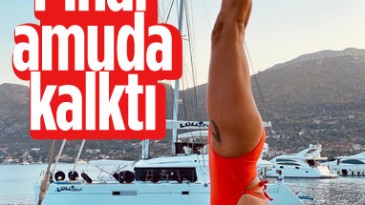 Pınar Altuğ, amuda kalktı