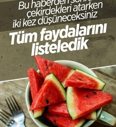 Karpuz çekirdeğinin 10 inanılmaz faydası