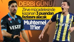 Trabzonspor – Fenerbahçe maçının muhtemel 11’leri