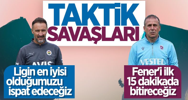 Pereira ve Abdullah Avcı’nın taktik savaşları
