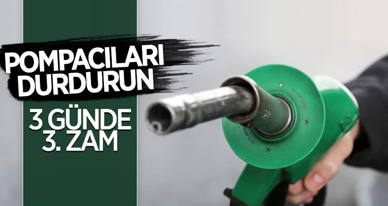 Motorine 23 kuruş zam geldi
