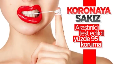 Koronavirüse karşı sakız üretildi