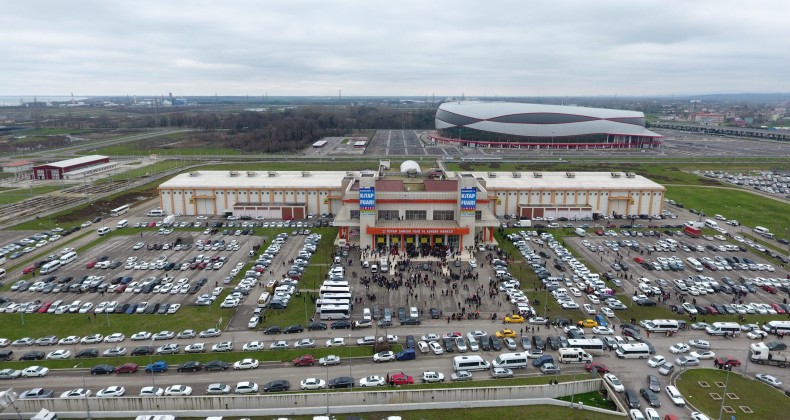 TÜYAP Samsun Fuar ve Kongre Merkezi 2022 yılı fuarlarına hazırlanıyor