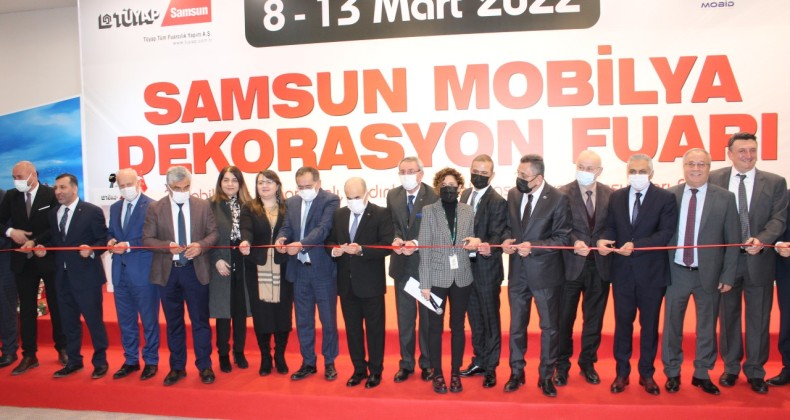 Samsun’da 6. Mobilya ve Dekorasyon Fuarı açıldı