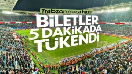 Trabzonspor’un Antalyaspor maçı biletleri tükendi
