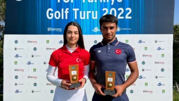 2022 TGF Türkiye Golf Turu Şampiyonları İbrahim Tarık Aslan Ve İrem Demir!