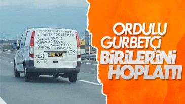 Ordulu gurbetçinin fındık işçisi tepkisi