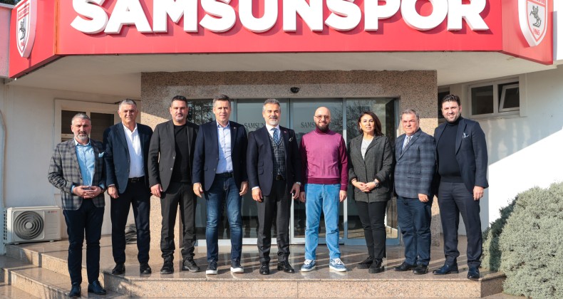 Gençlik ve Spor Eski Bakanı Suat Kılıç, Samsunspor’u ziyaret etti