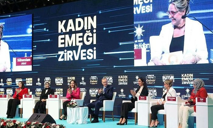 Cumhurbaşkanı Erdoğan, Kadın Emeği Zirvesi’ne katıldı