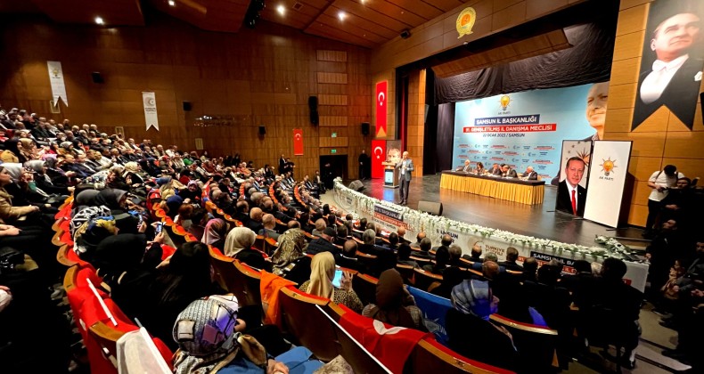Samsun’da AK Parti 91’inci Genişletilmiş İl Danışma Meclisi ve Vefa Buluşması düzenlendi