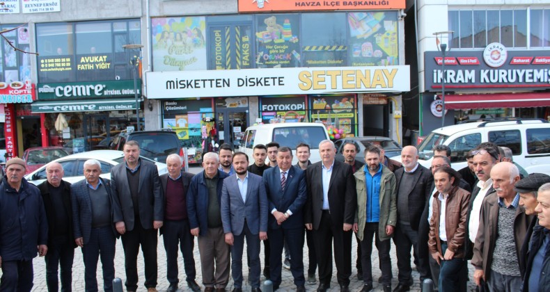 Havzalılardan Murat İkiz’e görkemli karşılama
