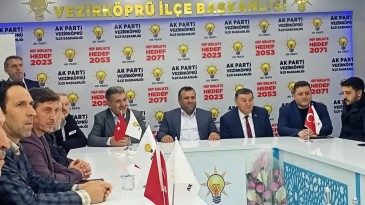 AK Parti aday adayı Av. Murat İkiz iç bölge teşkilatları ile buluştu