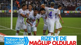 Trabzonspor, Rizespor’a mağlup oldu