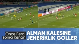 A Milli Takım’dan Almanya kalesine şık goller