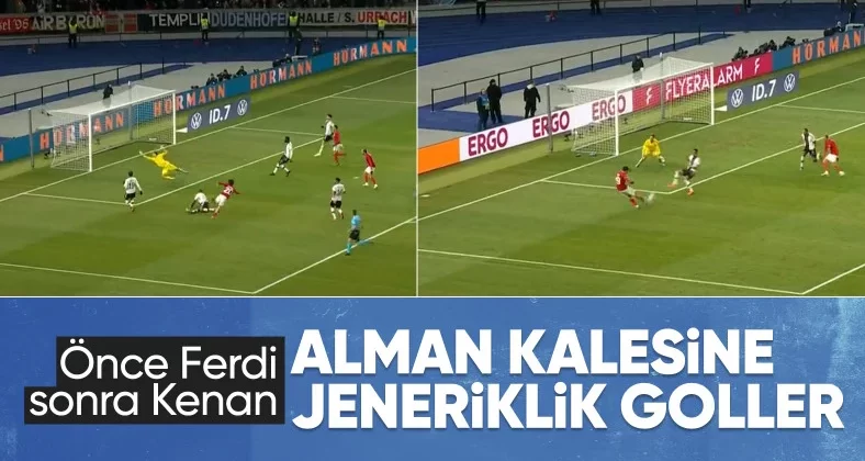 A Milli Takım’dan Almanya kalesine şık goller