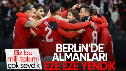 A Milli Futbol Takımı, deplasmanda Almanya’yı devirdi!