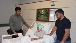 Gümüşhane’de beyin kanaması geçiren 112 yaşındaki hasta ameliyat edildi