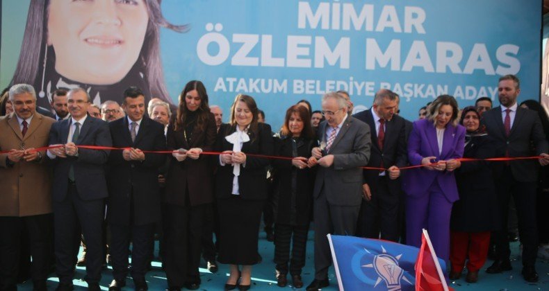 Atakum’da Seçim Heyecanı: Özlem Maraş’ın Seçim Koordinasyon Merkezi Açılışı Büyük İlgi Gördü