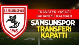 Samsunspor, ara transfer dönemini bir yerli kaleci, iki yabancı oyuncu ile kapattı