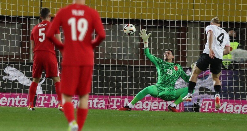 A Milli Takım, Avusturya’ya farklı yenildi:6-1
