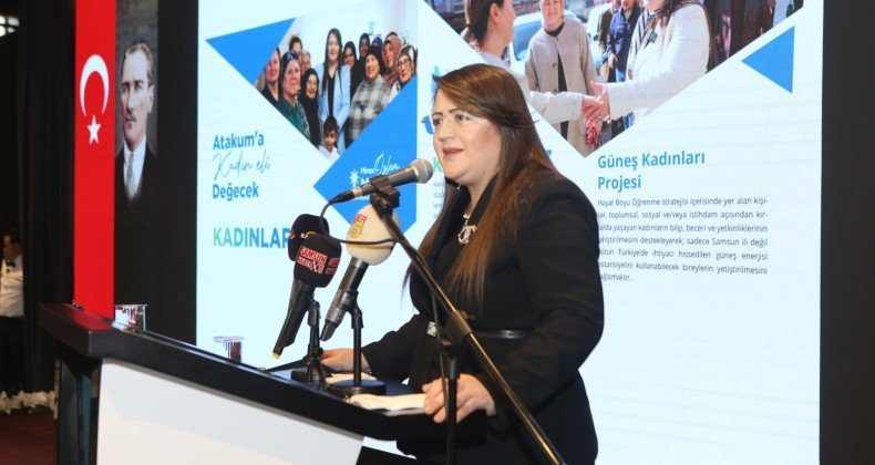 Özlem Maraş projeleri Atakum’a doping olacak!