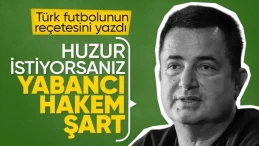 Acun Ilıcalı’dan TFF’ye öneri: Yabancı hakem şart