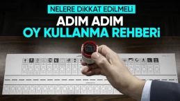 Yerel seçimlere doğru! Oyunuzu 5 adımda nasıl kullanabilirsiniz?