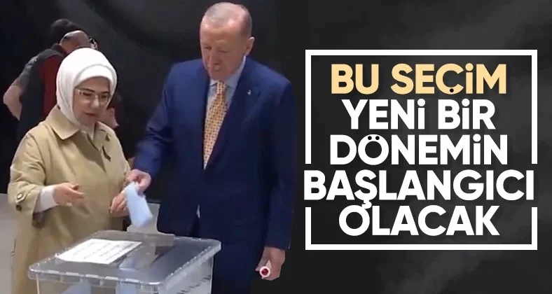 Cumhurbaşkanı Erdoğan oyunu kullandı