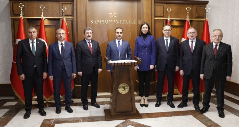 Sanayi ve Teknoloji Bakanı Kacır, Samsun’da ziyaretlerde bulundu