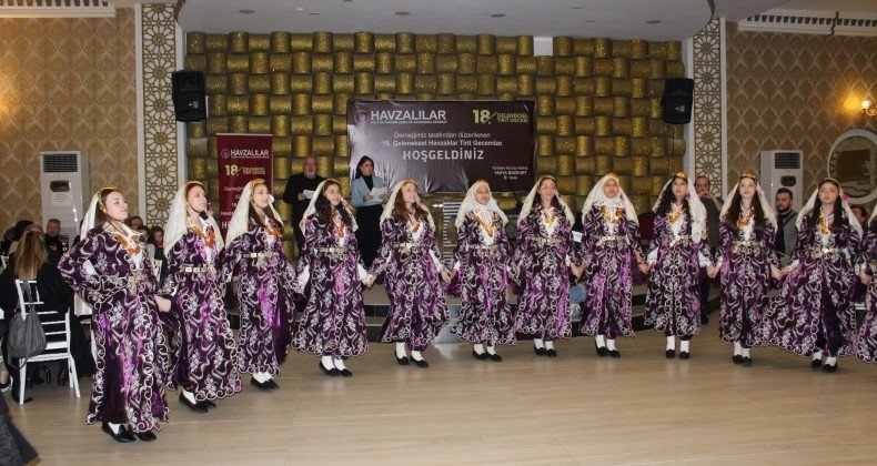 Havzalılardan muhteşem tirit gecesi